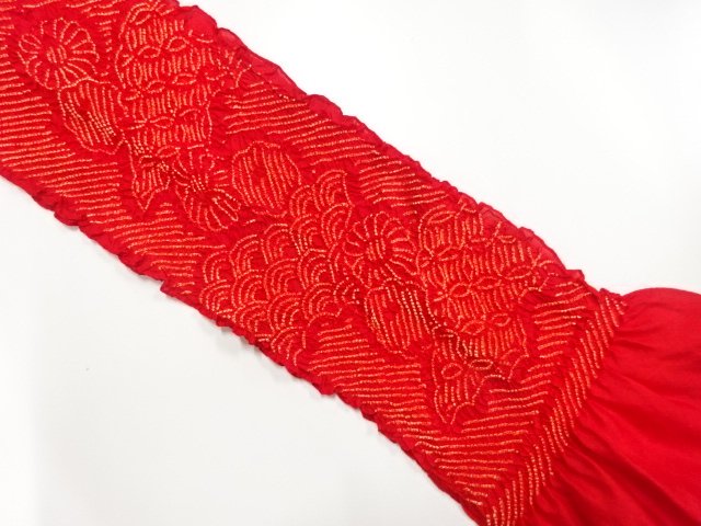 JAPANESE KIMONO / SHIBORI OBIAGE